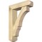Ekena Millwork Balboa Craftsman Rough Sawn Bracket w/ Offset Brace, Douglas Fir, 6"W x 22"D x 30"H BKT0604X22X30BOA04RDF - alternate 1